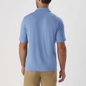 Chemise décontractée à manches courtes pour homme 2026 – Meilleure vente, prix bas, en polyester doux 220g, respirant, brodé, tricoté - Product Image 3