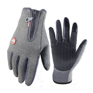 Cheap Winter Knit <b>Gloves</b> Thick Knit <b>Gloves</b> Guantes Invierno Anti-Freeze Protective Acrylic Mitten Heated Winter <b>Gloves</b> - Product Image 3