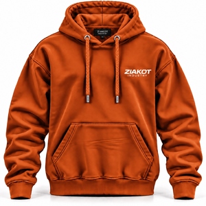 Custom Fleece Hoodie Wholesale Heavyweight Pullover Sweatshirt Custom Logo Hoodies ZIAKOT INDUSTRY Pakistan Manufacturer - Product Image 6