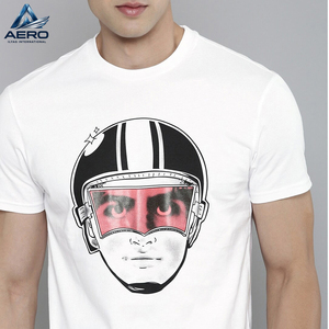 100% Cotton Screen Printed Mens Streetwear T <b>Shirts</b>, Best Product Round Neck Highest Quality In White Color T-<b>Shirts</b> - Product Image 5