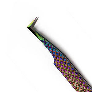 แหนบต่อขนตา Surtechs Beauty Lash Tweezers สแตนเลสสตีล ปลายเรียบ โค้งมน ใช้งานง่าย สำหรับต่อขนตา - Product Image 5