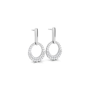 Splendid Angular Gem Ear <b>Tops</b> Yellow Gold Coated 925 Solid <b>Silver</b> <b>Women</b> Accessories Charm Party Wear Choice Festive Pair - Product Image 3