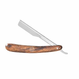 Rasoirs droits de barbier à manche en bois - Product Image 1