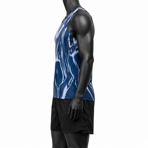 Camiseta Deportiva sin Mangas para Hombre, de Secado Rápido y Transpirable, para Gimnasio, Personalizable por Sublimación, Ropa Deportiva OEM - Product Image 4