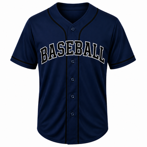 <b>Pullover</b> Baseball Jersey Custom Jersey Beisbol Maillot De Baseball Shirt Quick Dry Baseball Shirt Embroidered Logo Button Base - Product Image 1