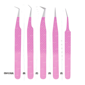 แหนบต่อขนตาปลายไฟเบอร์ พิมพ์โลโก้ได้ มุม 45 75 90 องศา แหนบนาโนกริป รับผลิตแบรนด์ส่วนตัว - Product Image 5