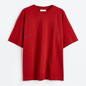 Camiseta de algodón 100 orgánico de color personalizado para hombres y mujeres, camisa de cuello redondo de alta calidad, venta al por mayor - Product Image 4