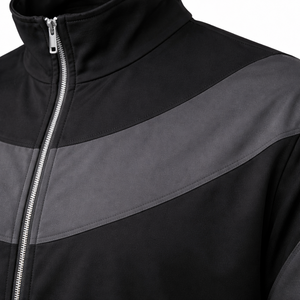Ensemble coupe-vent pour homme, noir et gris, coupe-vent toutes saisons, vêtements de plein air - Product Image 6