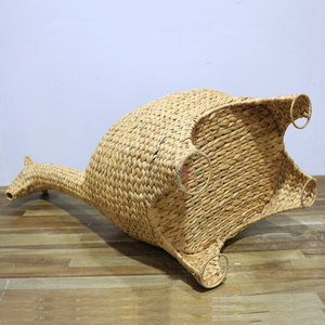 Artex Dong Thap Factory Large <b>Storage</b> <b>Basket</b> Organizer With <b>Lid</b> And Handles - Product Image 4