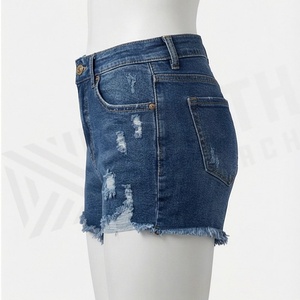 Shorts en jean élégants pour femmes, couleur personnalisée, jeans de qualité supérieure, mode décontractée d'été, vêtements tendance, streetwear - Product Image 3