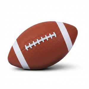 อเมริกันฟุตบอล หนังสังเคราะห์คุณภาพสูง พร้อมการยึดเกาะที่เหนือกว่า กันน้ำ โลโก้สั่งทำได้ ใช้ได้ทุกเพศทุกวัย ทุกฤดูกาล - Product Image 1