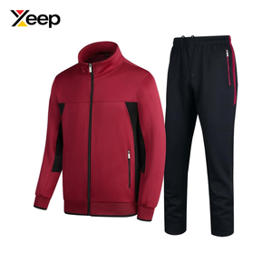 ชุดวอร์ม XEEP รุ่น XC-MT-10 แบบมืออาชีพสำหรับฤดูหนาว มีฮู้ด ระบายอากาศได้ดี แห้งเร็ว น้ำหนักเบา สำหรับผู้ชาย สีพื้น เรียบง่าย ผลิตจากโพลีเอสเตอร์/คอตตอน - Product Image 1