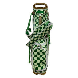 Sac de golf en cuir imperméable et nylon OEM avec support élégant pour hommes et femmes - Product Image 5