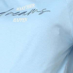 Camisetas de punto extragrandes para hombre con bordado, tela premium de fábrica OEM, diseño de bordado de puntada fina, marca personalizada disponible - Product Image 6