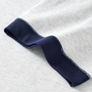 Camiseta Personalizada para Hombre, Color Sólido, Transpirable, Corte Holgado, Algodón, Hombros Caídos, Estilo Urbano, Cuello Redondo, Manga Corta, Estampada - Product Image 5