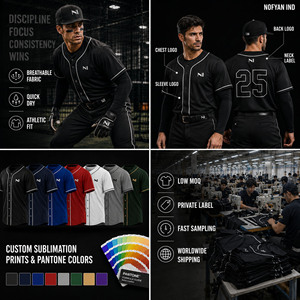 OEM Private Label Baseball Uniforms High Quality <b>Custom</b> Baseball Jerseys Pants Sublimated Baseball Team Uniform Manufacturer - Product Image 5