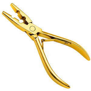 Pinzas de Acero Inoxidable para Extensiones de Cabello, Herramienta Profesional para la Instalación y Remoción de Extensiones de Cabello con Cinta Adhesiva y Anillos Micro - Product Image 5