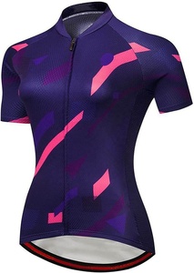 Camiseta de Ciclismo para Mujer, Manga Corta, Ropa de Ciclismo de Verano, Ropa para Bicicleta de Montaña, Jersey de Ciclismo Sublimado - Product Image 2