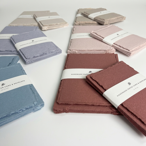 Juegos de Tarjetas y Sobres con Borde Decorativo Hechos a Mano de Primera Calidad para Invitaciones de Boda de Lujo, Papelería, Manualidades y Suministros al por Mayor - Product Image 1