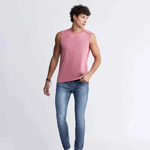 Hot Sale Sleeveless <b>Shirts</b> Streetwear Sleeveless <b>Shirts</b> Cotton Made Best Selling Sleeveless <b>Zip</b> Blouse Soft Cotton Blend Casual - Product Image 1