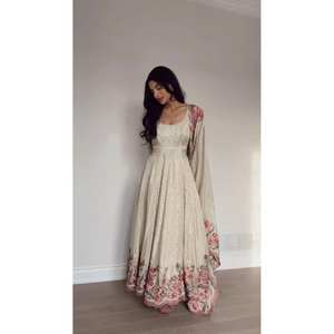 Vestido de fiesta de diseñador con trabajo de hilo y secuencia para vestirse profesionalmente - Product Image 6