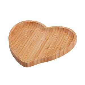 Custom Logo Wooden Dinner Plate Handcrafted Solid Wood Serving Plate For Restaurant Hotel And Retail Business - Product Image 1