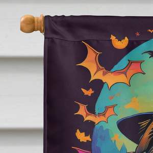 Cairn Terrier Witchy Halloween gran porche manga poste decorativo patio Banner ilustraciones poliéster casa colgante de pared - Product Image 3