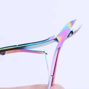 Cortacutículas de Acero Inoxidable, Tijeras para Pedicura, Herramienta para Remover Piel Muerta, Alicates para Podología - Product Image 4