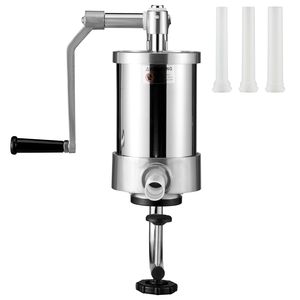 Machine à saucisses verticale en acier inoxydable 304 de 2,5 lb/1,5 L pour usage domestique, idéale pour le remplissage de saucisses - Product Image 1
