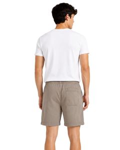 Shorts de bain d'été personnalisés kaki pour hommes, décontractés, à séchage rapide, avec taille élastique et cordon de serrage, légers, pour la plage et les vacances - Product Image 2