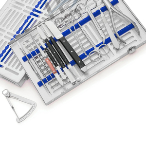 Kit chirurgical d'implantologie dentaire complet, ensemble d'instruments en acier inoxydable autoclavable, kit de chirurgie dentaire, OEM disponible - Product Image 4