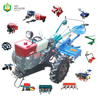 Walking Tractor for Single Plough of Seat, Power Harrow