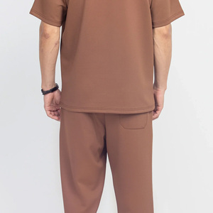 Conjunto Deportivo de 2 Piezas para Hombre, Tallas Grandes, Ecológico, Transpirable, Ligero, Verano, con Logotipo Personalizado, para Uso Casual - Product Image 6