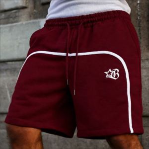 Shorts de sport 100% coton pour hommes, shorts d'entraînement pour hommes, shorts de fitness pour hommes, shorts d'entraînement pour hommes, shorts de streetwear pour hommes - Product Image 2