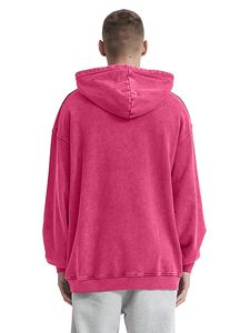 Sudadera con Capucha Holgada Estilo Hip-Hop para Hombre, Lavado Ácido, 100% Algodón, Diseño Gráfico Vintage, Estilo Urbano, Gótico, Unisex - Product Image 3