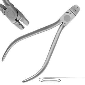 Pince à plier le fil orthodontique manuelle en acier inoxydable, poignée ergonomique, 3 positions de mâchoires, certifiée CE, classe I, orthodontie - Product Image 5