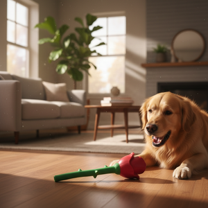 Jouets pour chiens en latex <span class=keywords><strong>de</strong></span> caoutchouc naturel 100% non toxique, en forme <span class=keywords><strong>de</strong></span> <span class=keywords><strong>rose</strong></span>, populaires pour l'entraînement, <span class=keywords><strong>la</strong></span> Saint-Valentin et l'amour, vente en gros, fabricant - Product Image 4