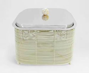 Luxury Stainless Steel Chafing Dish with Lid Buffet Food Warmer Serving Casserole Dish for Hotel Catering <b>Table</b> - Product Image 6