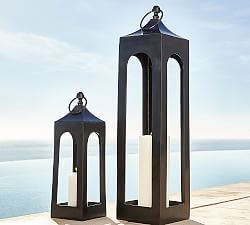 Farol de Metal Antiguo, Acabado Rústico Vintage, Farol Decorativo Colgante, Perfecto para Decoración de Jardín, Patio y Hogar - Product Image 5