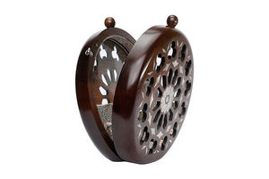 Pochette de soirée en bois écologique haut de gamme avec incrustation exquise en nacre pour invités de mariage, fêtes et événements festifs - Product Image 4