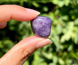 Piedra Semipreciosa Artesanal de Ágata Muntaha Pulida a Mano, Lepidolita Natural, Ecológica, Metafísica, de Alta Calidad, Espiritual - Product Image 3