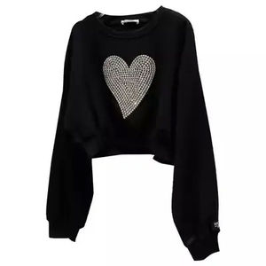 Sudadera de Moda Otoñal para Mujer, Sudadera de Algodón de Manga Larga con Estampado de Letras, Sudadera Personalizada Informal para Mujer - Product Image 3