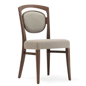 Modern Upholstered <b>Dining</b> <b>Chair</b> With Wood Frame Fabric Seat Midcentury Design Style For Home Furniture - Product Image 1