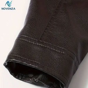 Chaqueta de Invierno Personalizada para Hombre, de Piel de Vaca, con Cierre, Ecológica, de Secado Rápido, Ligera, con Forro Suave y Cómodo, Duradera y Casual - Product Image 3