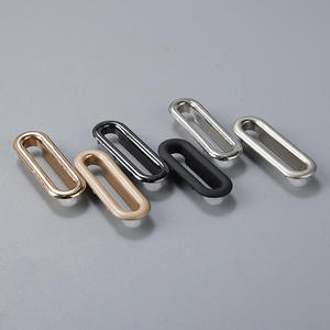 OEM 2026 Ojetes Metálicos Ovalados de Latón de Alta Calidad para Accesorios de Moda, 4 Colores Personalizables - Product Image 2