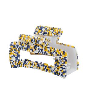 Haute qualité à la main multi-perlé pince à cheveux bijoux de mode pour femmes filles Look classique matière plastique Direct inde - Product Image 3