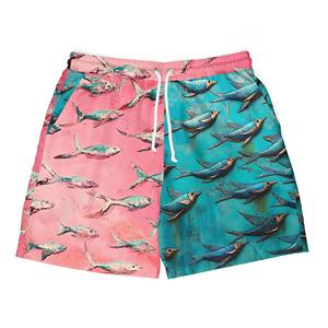 Shorts de bain pour hommes à marque privée, imprimés par sublimation, séchage rapide, pour le surf et la plage - Fabricant - Product Image 1