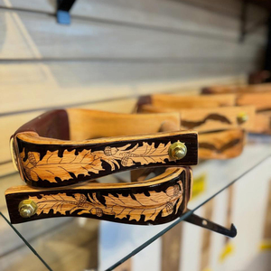 Estribos de Madera Natural Hechos a Mano para Caballos, Reposapiés de Madera para Montar a Caballo en Senderos y al Aire Libre - Product Image 5