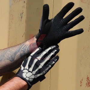 Guantes de Paintball Antideslizantes de Alta Resistencia, Tácticos, Protección Completa para los Dedos, Resistentes a Impactos, Protección para Nudillos, Malla Transpirable en la Parte Posterior, Ajustables - Product Image 4