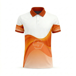 Service OEM Chemises de golf pour hommes en polyester, respirantes, anti-transpiration, infroissables, brodées, avec impression numérique - Product Image 6